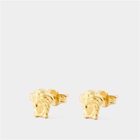 Boucles d’oreilles Medusa en doré – Versace 